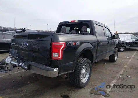 2017 Ford F-150 Xlt из США, поврежденный, VIN 1FTEW1EG4HFA87880